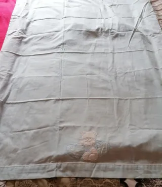 Conjunto Sábana, Bajera y Funda Almohada Bebé