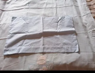 Conjunto Sábana, Bajera y Funda Almohada Bebé