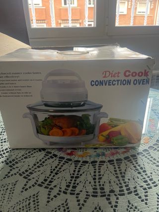 Horno de convección de vidrio