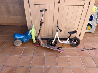Moto, Patinete y Bici Infantil