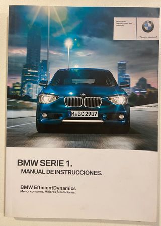 Manual instrucciones bmw serie 1