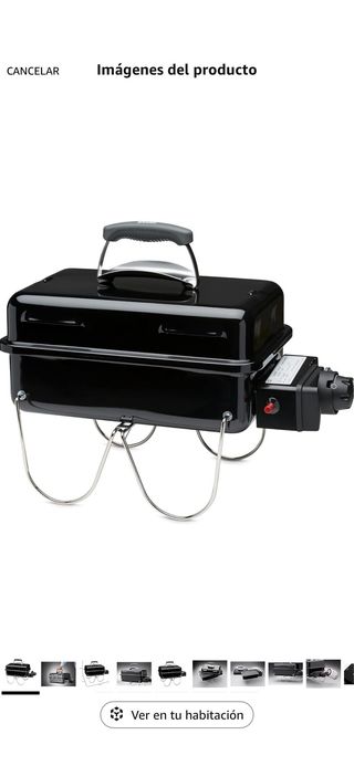 Barbacoa Weber de Gas Negra