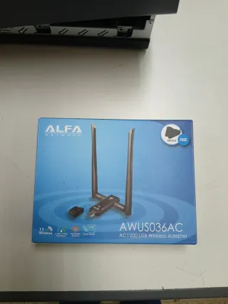 Adaptador WiFi USB ALFA AWUS036AC AC1200