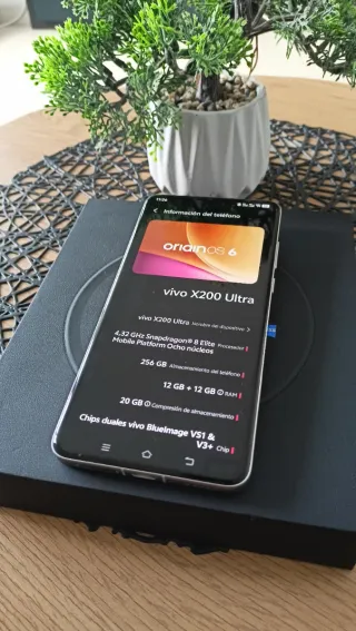 Vivo X200 Ultra Blanco/Plateado