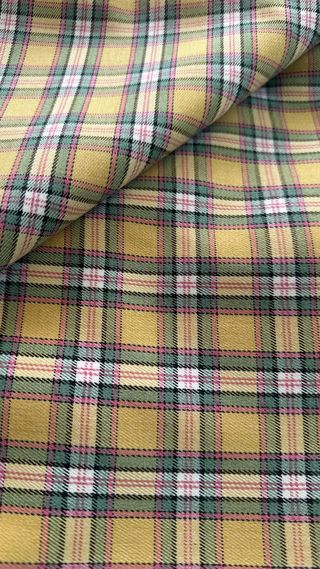 Tessuto lana misto stretch scozzese