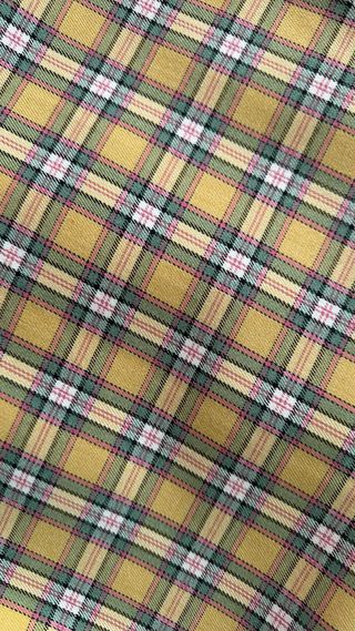 Tessuto lana misto stretch scozzese