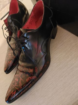 Scarpe Jeffery West Muse Nero Rosse