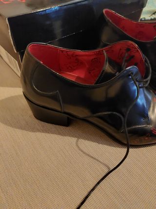 Scarpe Jeffery West Muse Nero Rosse