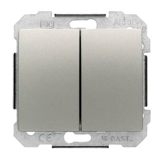 Lote 6 interruptores dobles + 1 enchufe BJC