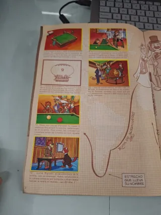 Álbum cromos La Vuelta al Mundo de Willy Fog