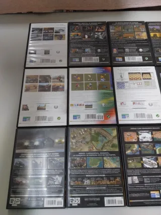 Colección Juegos PC FX completa + 5 juegos.