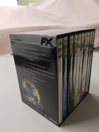 Colección Juegos PC FX completa + 5 juegos.