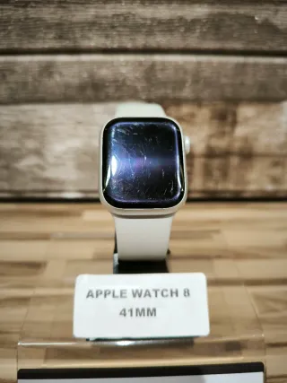 Apple Watch Series 8 41mm Plata/Blanco