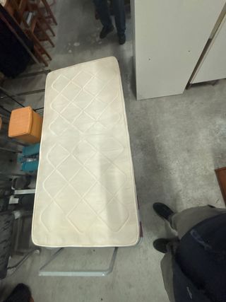 Cama Plegable Metal y Madera