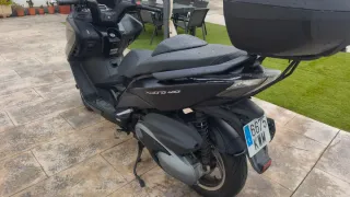 Kymco Xciting 400 i Moto Scooter Negra