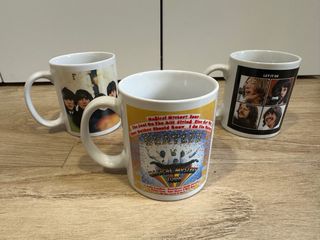3 Tazas Vintage The Beatles