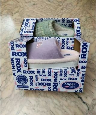 Set 2 paia pantofole ciabatte Rox tg 38/39