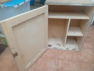 Mueble de herramientas metal/madera