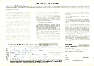 MONTESA COTA 200 Trial 1981