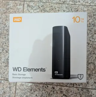 Disco Duro Externo WD Elements 10TB