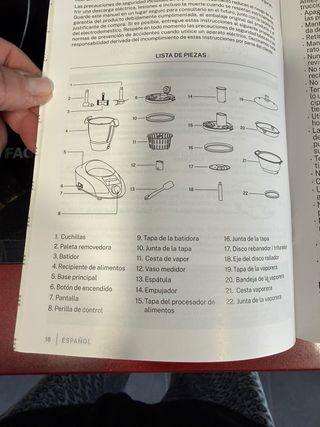 Robot de cocina multifunción