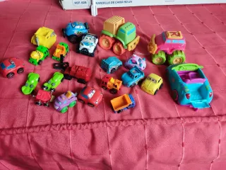 Set di 21 passeggini giocattolo