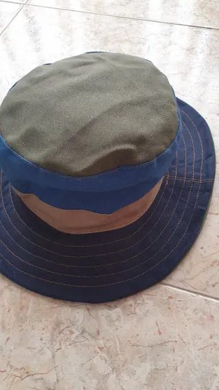 Sombrero Carhartt Vintage Streetwear Azul Verde