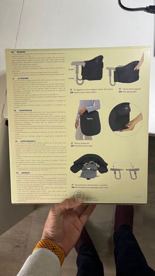 Silla de mesa Inglesina Fast para bebé