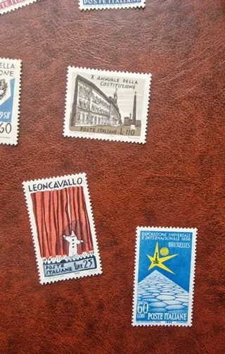 Serie francobolli Repubblica italiana