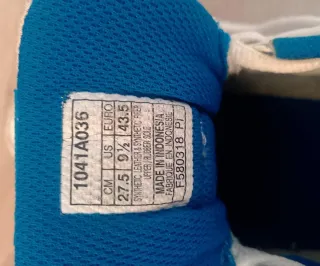 Deportivas de hombre Asics Blancas y Azules