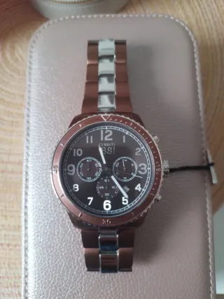 Reloj Cerruti Volterra Hombre Marrón