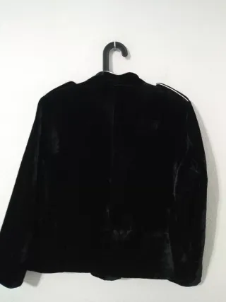 Americana Amitie Negra Terciopelo