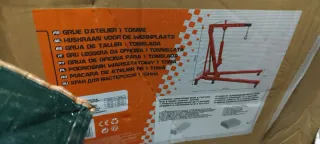 Grua coche taller 1 tonelada