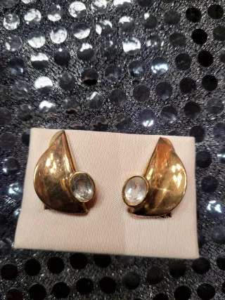 Lote pendientes plata chapada oro y rosa