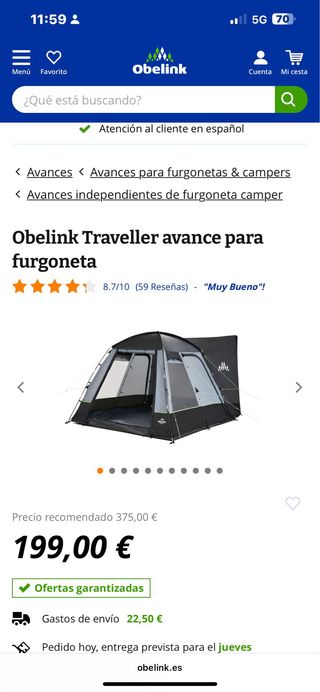 Avance Obelink para furgoneta