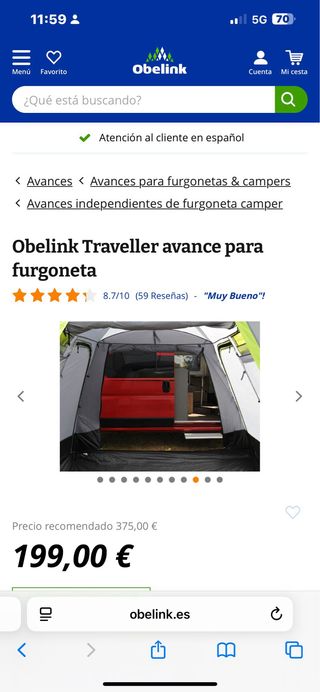 Avance Obelink para furgoneta