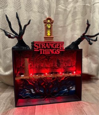 Expositor Stranger Things con Luz