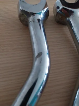 Torretas Manillar Harley Cromadas