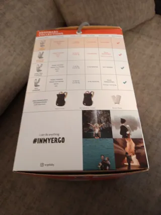 Ergobaby Adapt Mochila Portabebés Gris