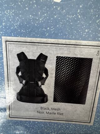 Mochila Portabebés Babybjorn Negra Carrier One
