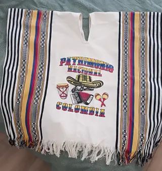 Poncho Colombiano Multicolor