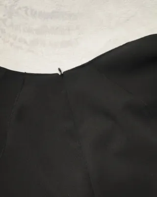 Vestido Zara Negro Talla L entallado