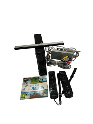 CONSOLA NINTENDO WII NEGRA + ACC