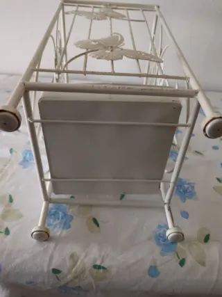 Portaombrelli in ferro battuto decorato