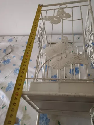 Portaombrelli in ferro battuto decorato