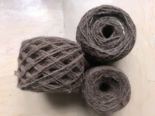 Gomitoli lana di cane - Filato naturale 240g