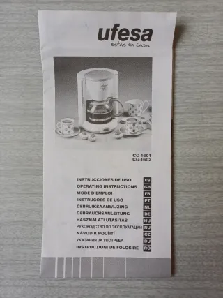 Cafetera Ufesa Capriccio Plus 40