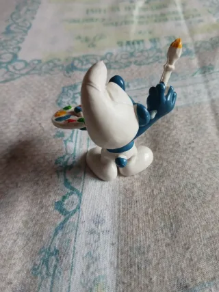 🇮🇹 Puffo pittore 🇪🇸 Pitufo artista/pintor