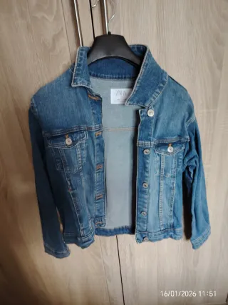 Chaqueta Vaquera Zara niña 10 años