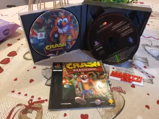 Crash Bandicoot PS1 Big Box PAL ITA